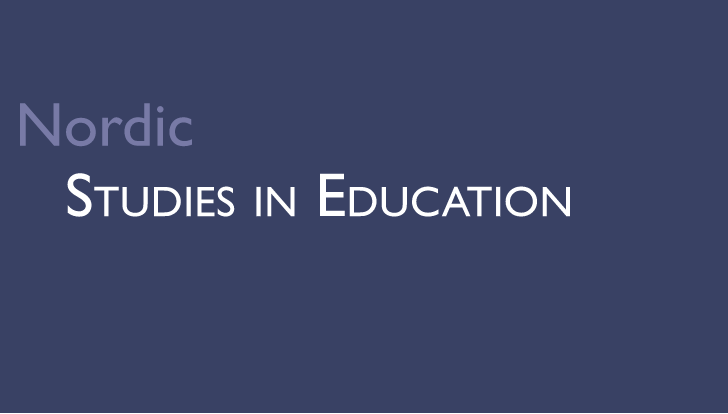 Nordic Studies in Education
